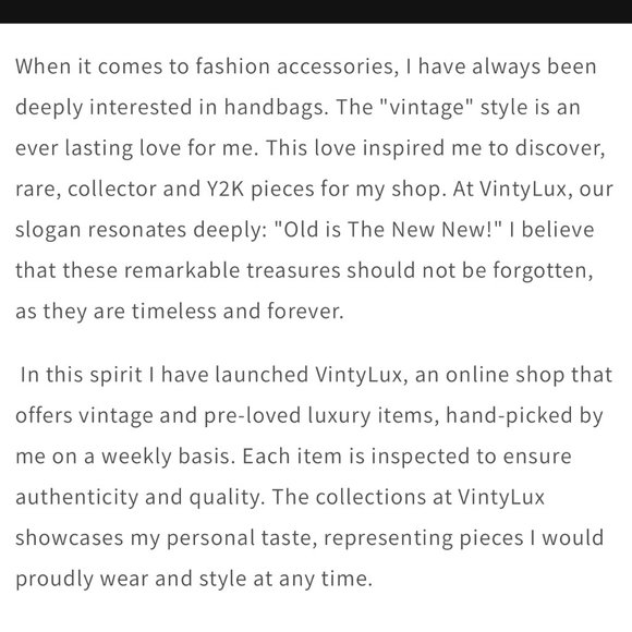 Meet your Posher, VintyLux - Picture 3 of 7